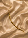 Gold Double Line Bracelet