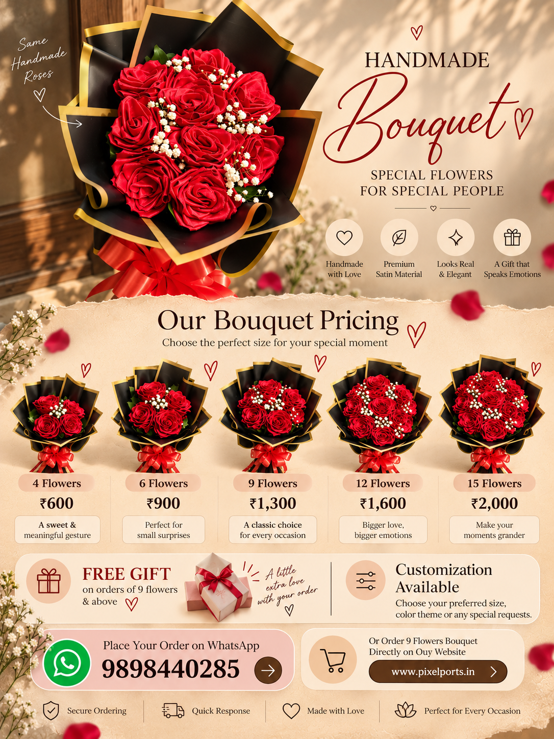 HANDMADE BOUQUET