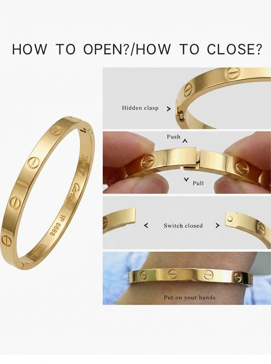 GOLD CARTIER KADA