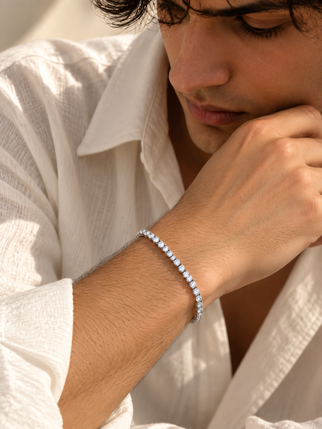 SMALL DIAMOND TENNIS BRACELET