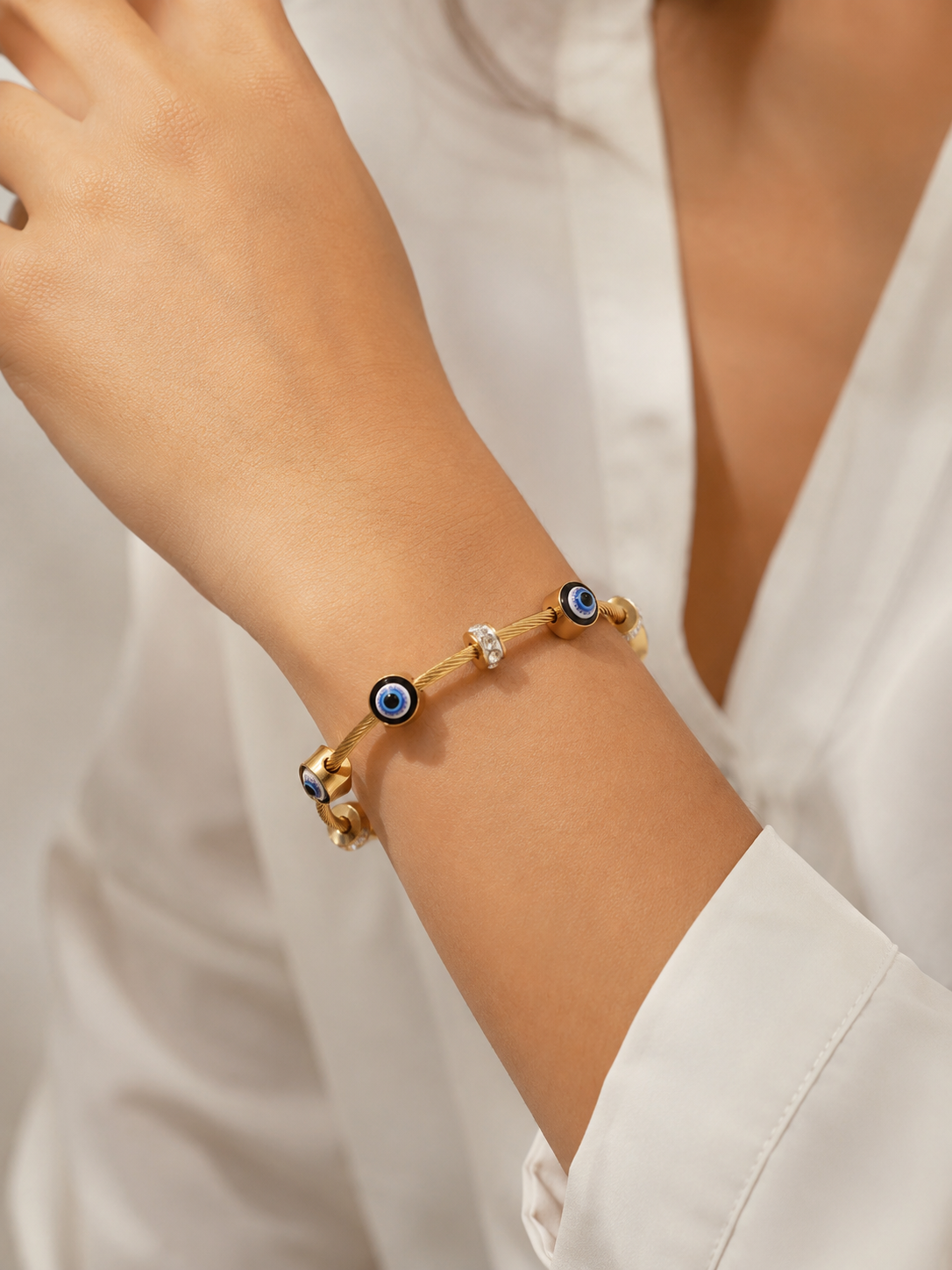 EVIL EYE DIAMOND KADA