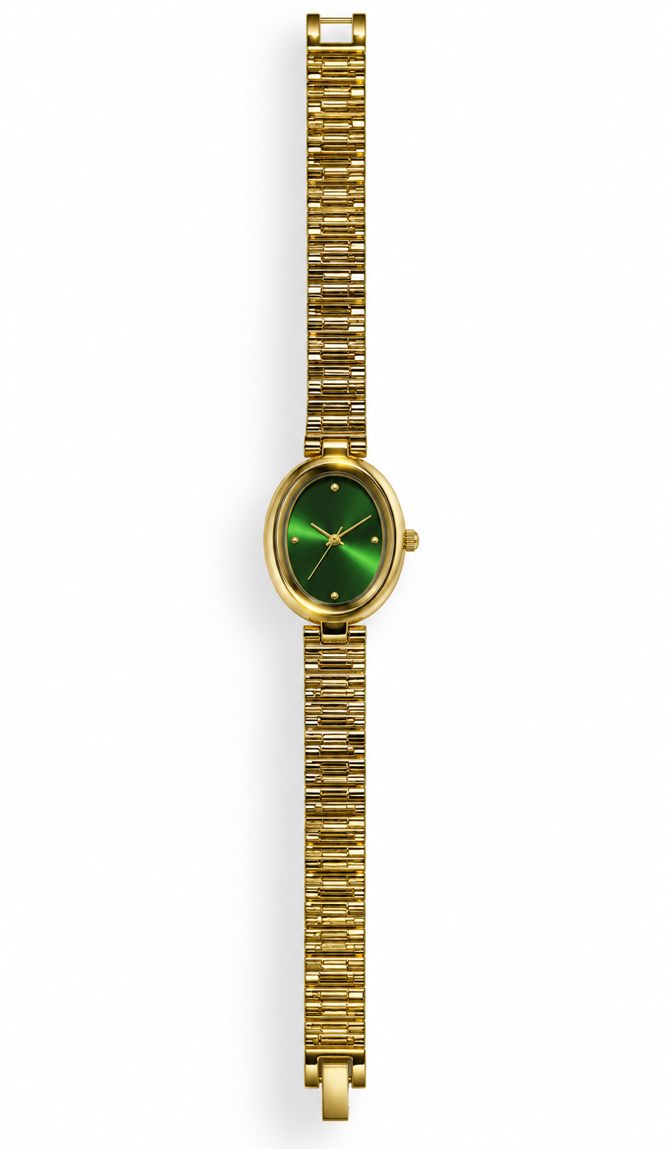 GOLD ROMAN DIAL LINK WATCH